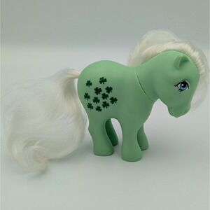 My Little Pony 35th Anniversary Minty Green Shamrock Pony Figure 2017 Hasbro